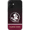 Florida State University Pattern Jersey iPhone 16 Plus Skin